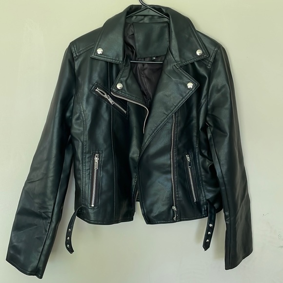 NWOT leather jacket - Picture 1 of 2